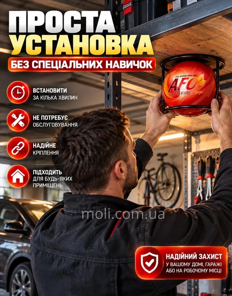 Проста установка без спеціальних навичок